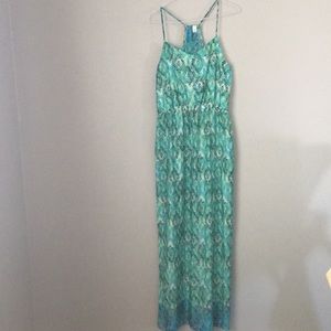 Patterned Maxi Dress